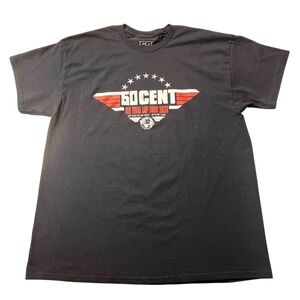 50 Cent The Final Lap Tour 2023 Get Rich Or Die Tryin' 20 Yrs Later T Shirt XL